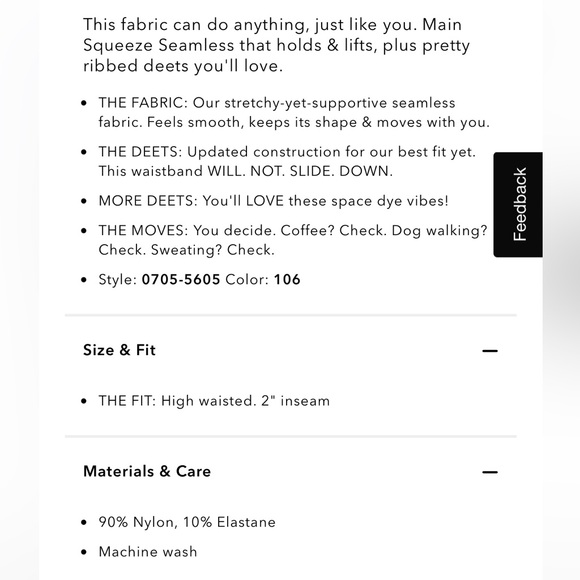 OFFLINE By Aerie Seamless Super Shortie - NWOT - Picture 6 of 8